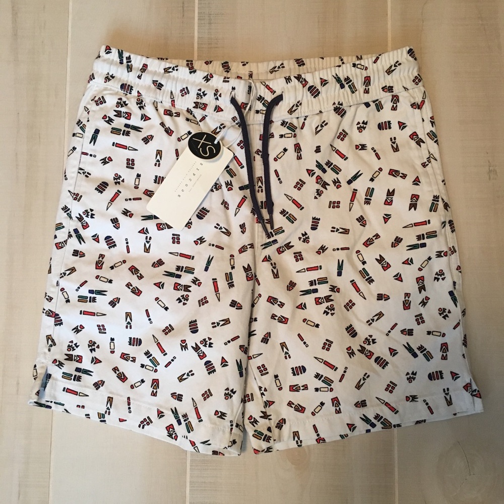 NWT Men’s Zipcode Retro Shorts XS